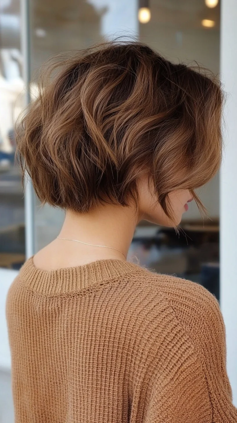 Effortless Elegance: The Wavy Bob That Works for Everyone