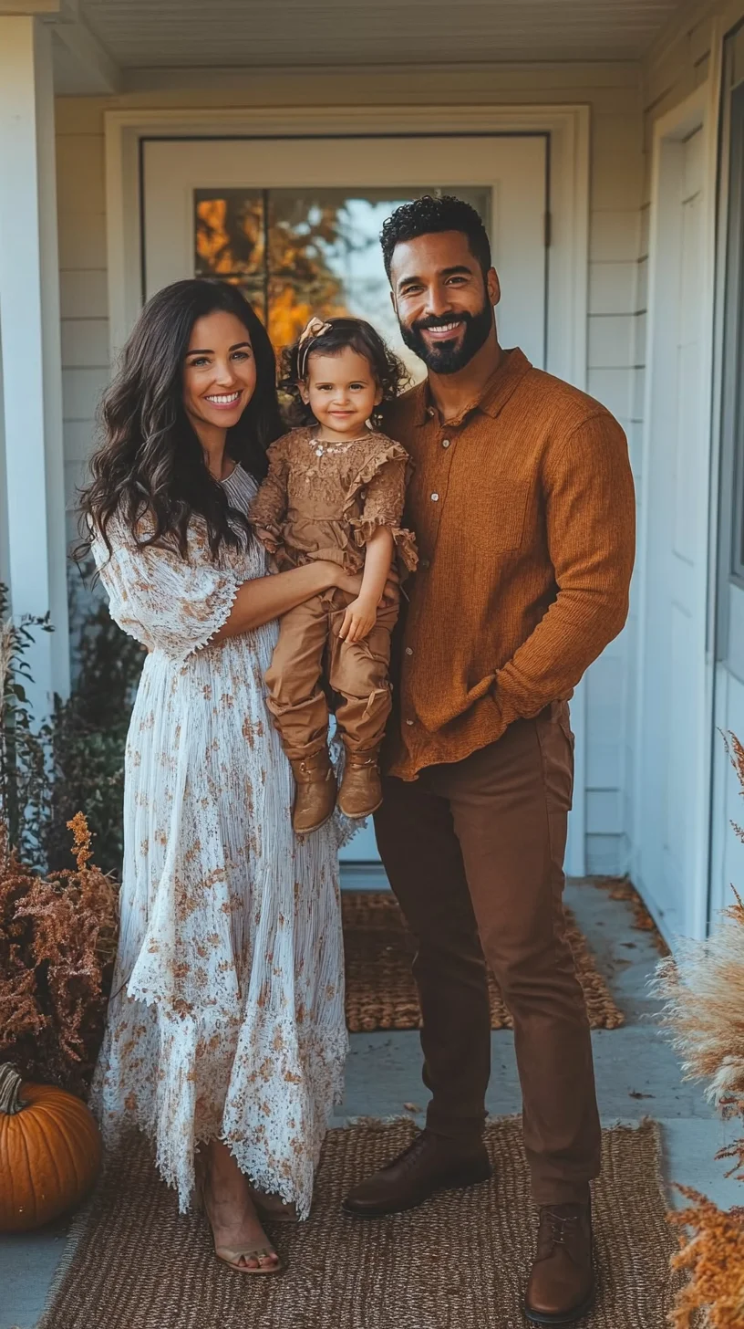 Effortless Fall Family Vibes: Cozy Layers, Earthy Tones, and Sweet Coordinated Style