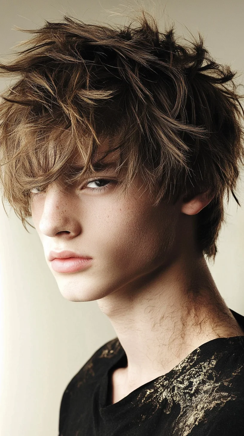 Effortless Tousled Texture: The Ultimate Casual Hairstyle for a Stylish Edge