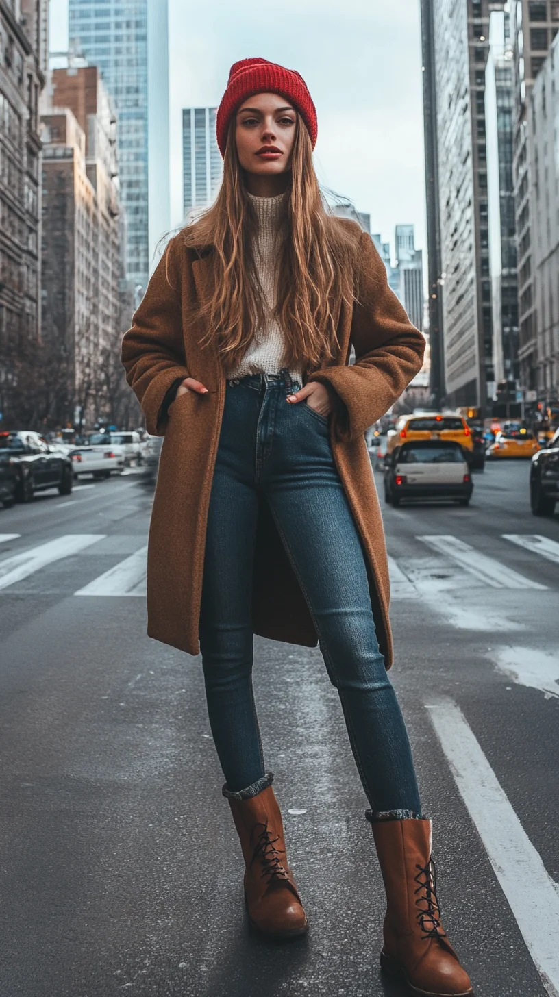 Effortless Urban Chic: A Cozy Twist on Winter Fashion