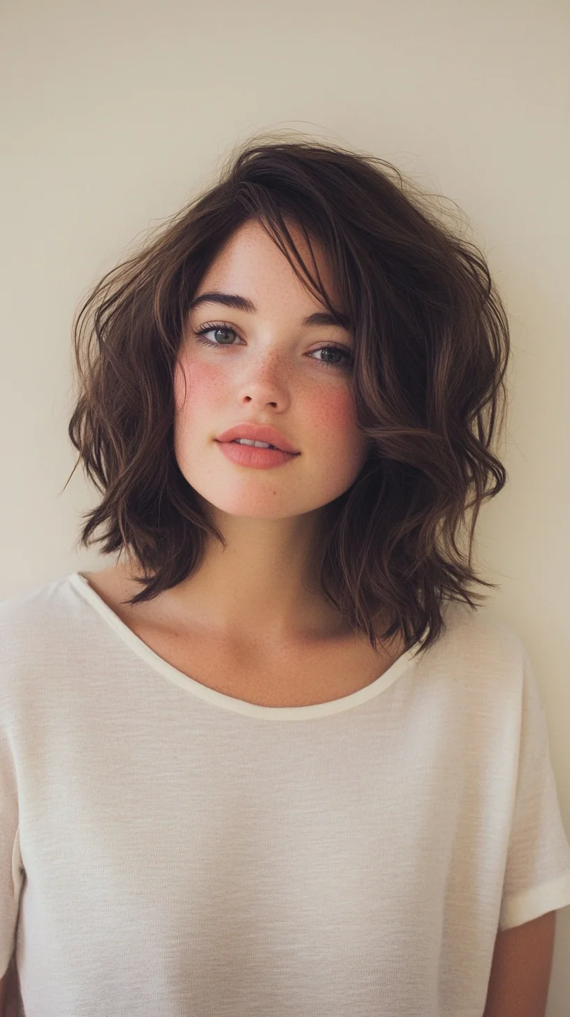 Effortless Waves: The Perfect Lived-In Bob for a Chic, Natural Look