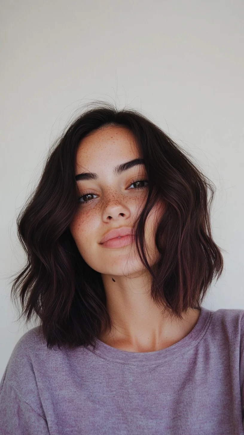 Effortless Waves: The Perfect Medium-Length Texture for Any Occasion