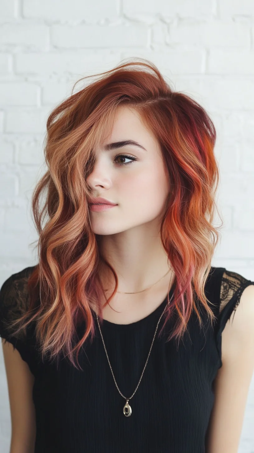 Effortless Waves with a Touch of Color – The Perfect Blend!