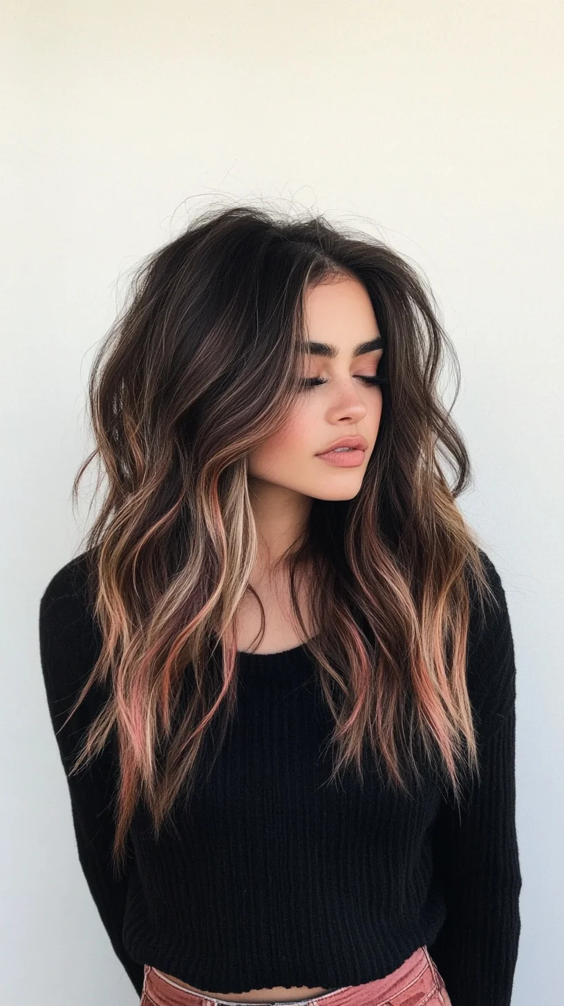 Effortless Waves with a Touch of Color: The Perfect Lived-In Look