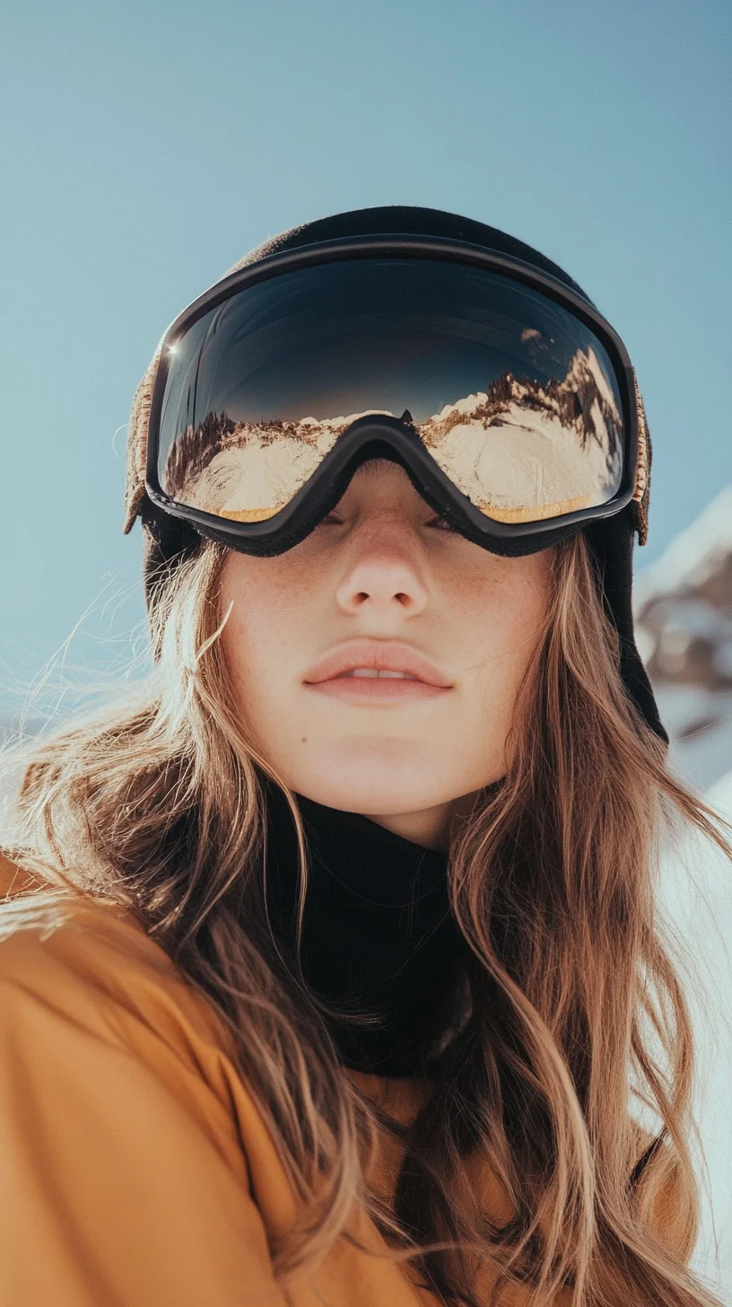 Effortless Winter Waves: A Chic Snow Adventure Look