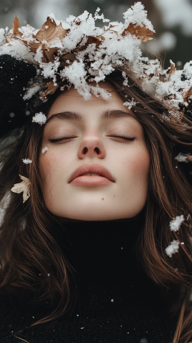 Effortless Winter Waves: Embrace Natural Beauty with a Touch of Elegance