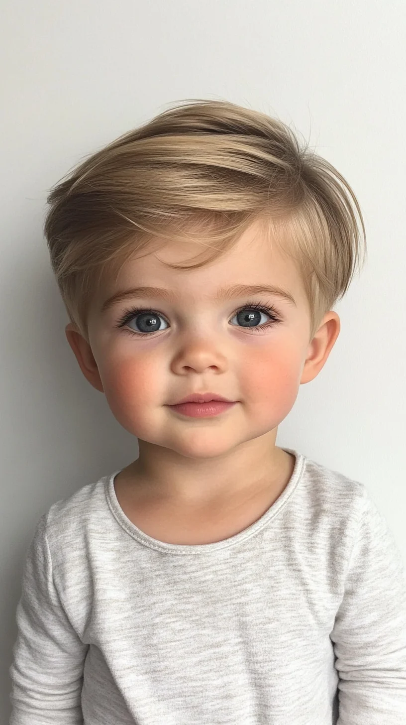 Effortlessly Charming: The Perfect Versatile Hairstyle for Little Ones