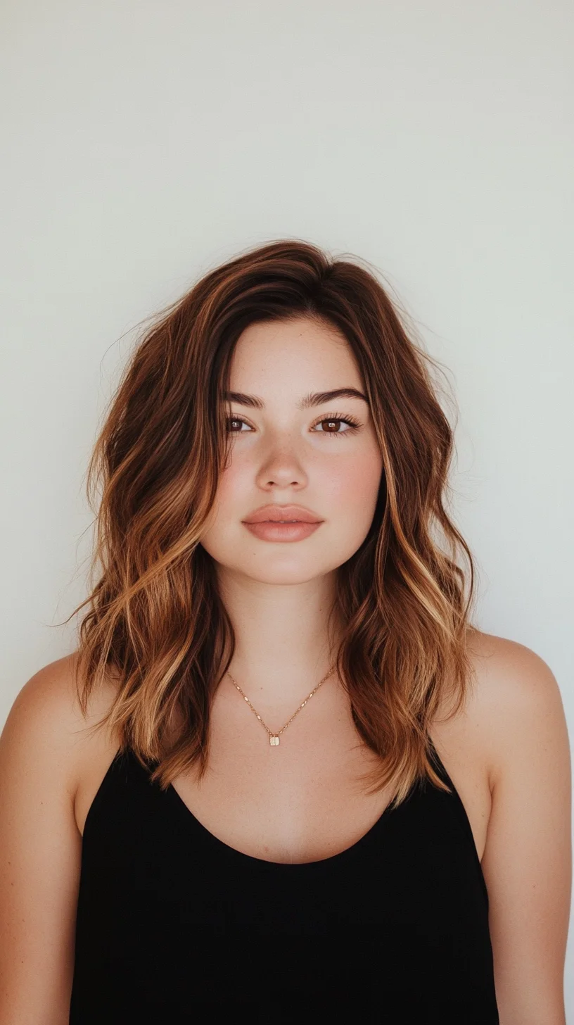 Effortlessly Chic Beach Waves: The Perfect Balance of Texture and Shine