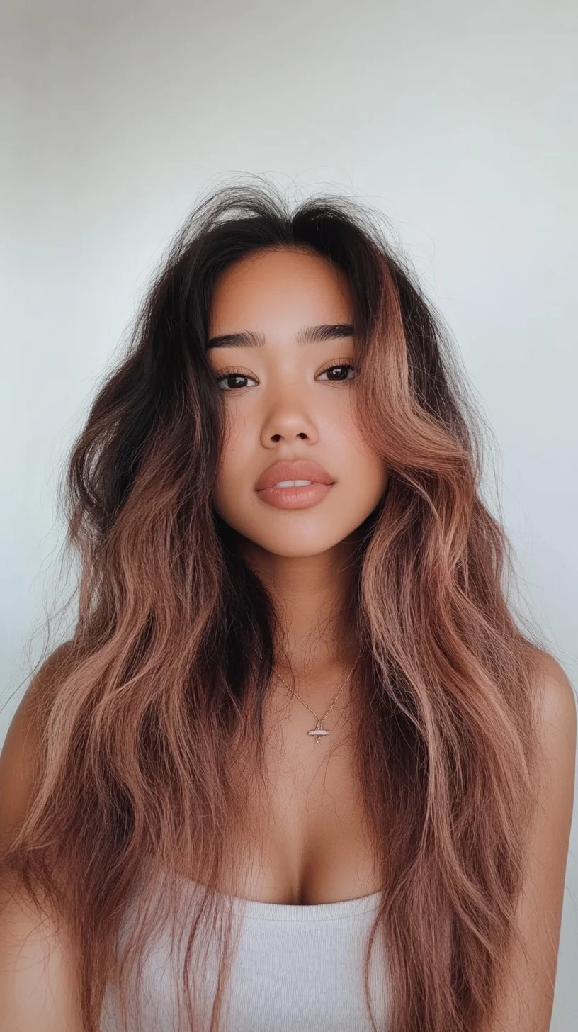 Effortlessly Chic Beach Waves: The Perfect Blend of Texture and Volume