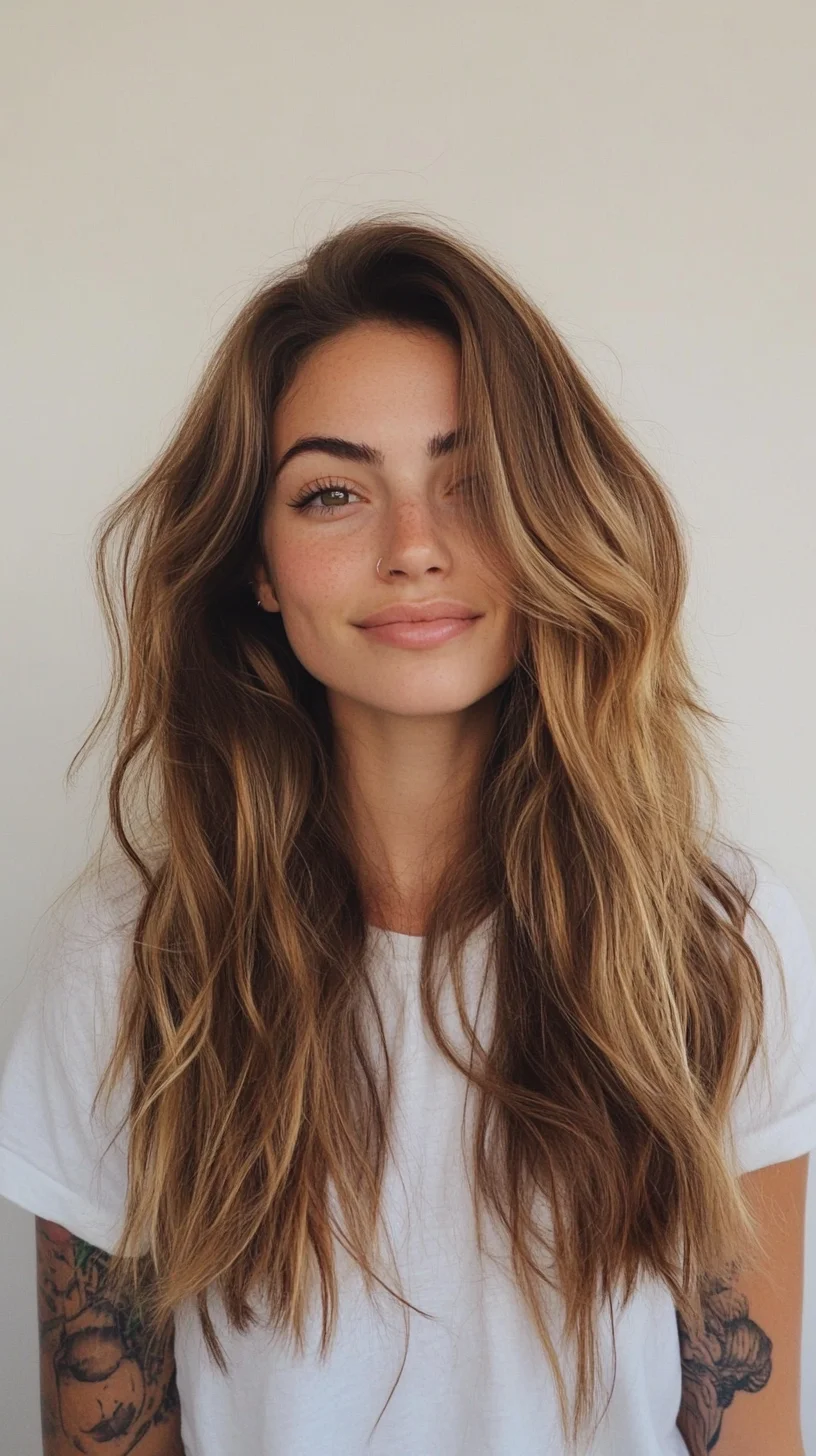 Effortlessly Chic Beach Waves: The Ultimate Casual Hairstyle