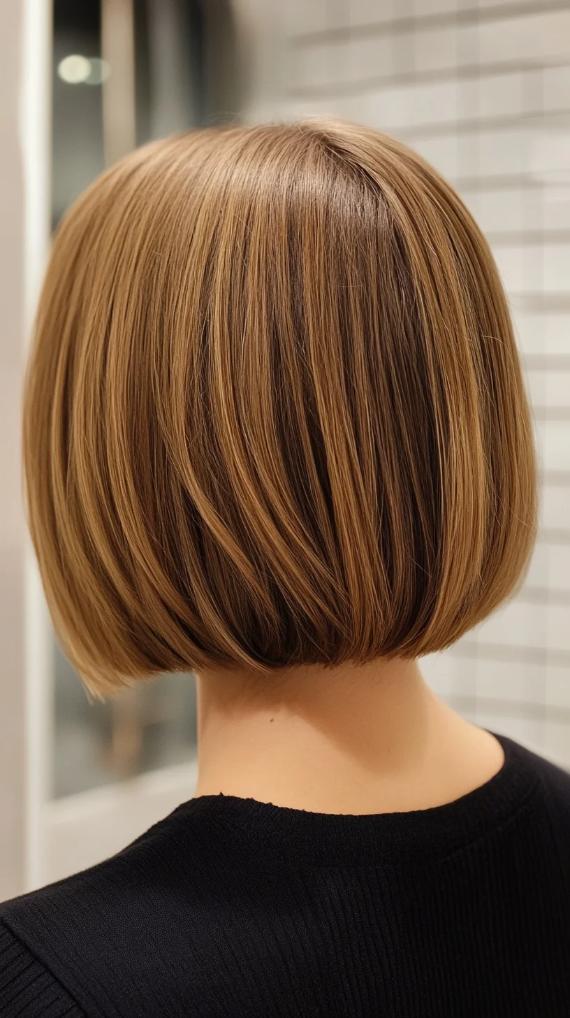 Effortlessly Chic Bob: A Sleek and Modern Haircut for Every Occasion