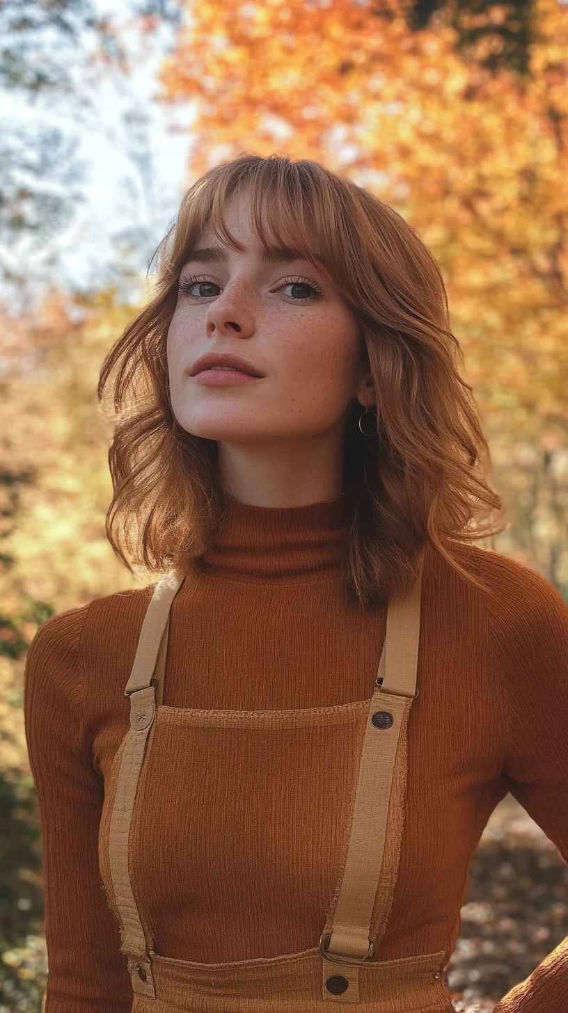 Effortlessly Chic: Embrace Autumn with Layered Textures and Warm Tones