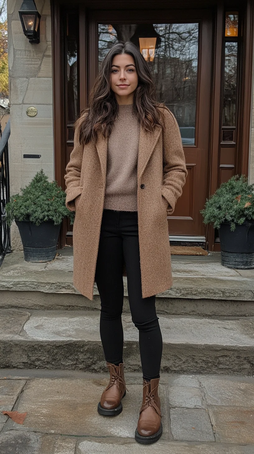 Effortlessly Chic: Embrace Cozy Layering with Earthy Tones this Fall