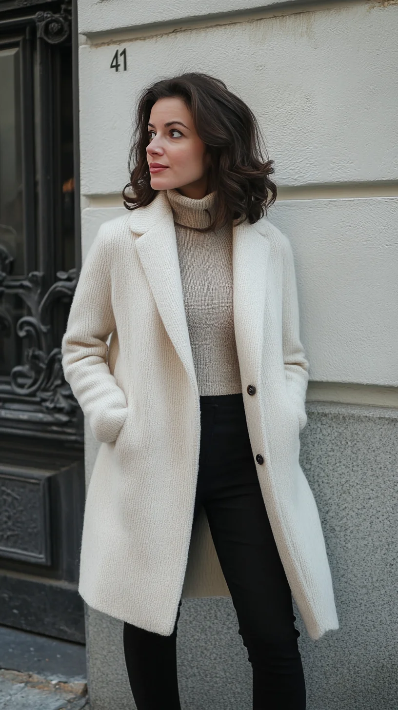 Effortlessly Chic: Embrace Cozy Layers for a Polished Winter Look