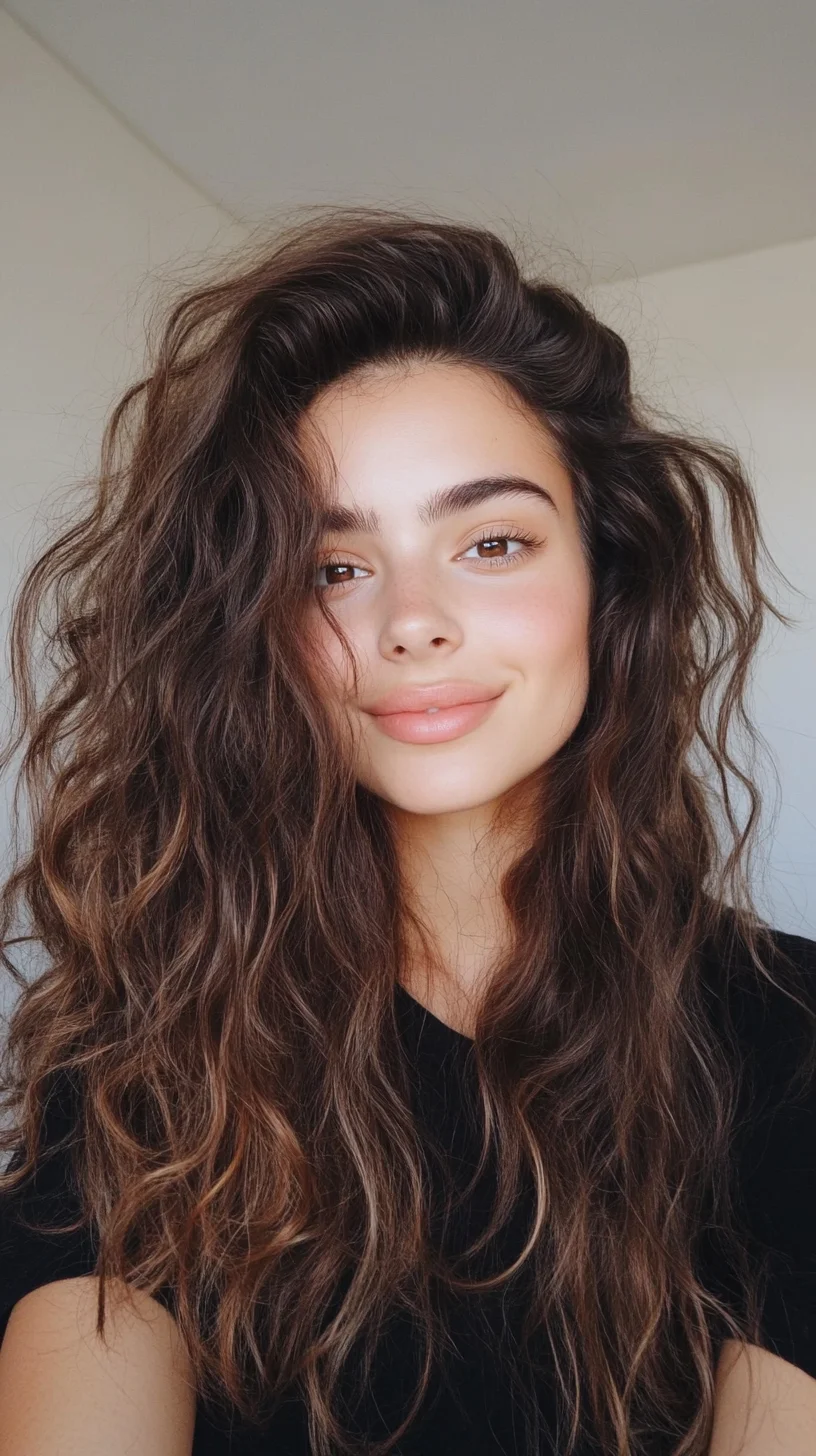 Effortlessly Chic: Embrace Natural Waves for a Carefree Look