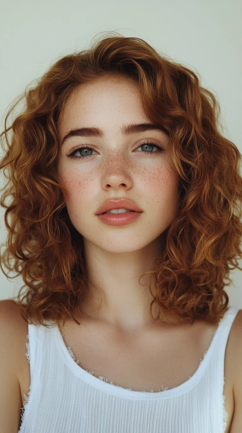 Effortlessly Chic: Embrace the Flirty Volume of Natural Curls