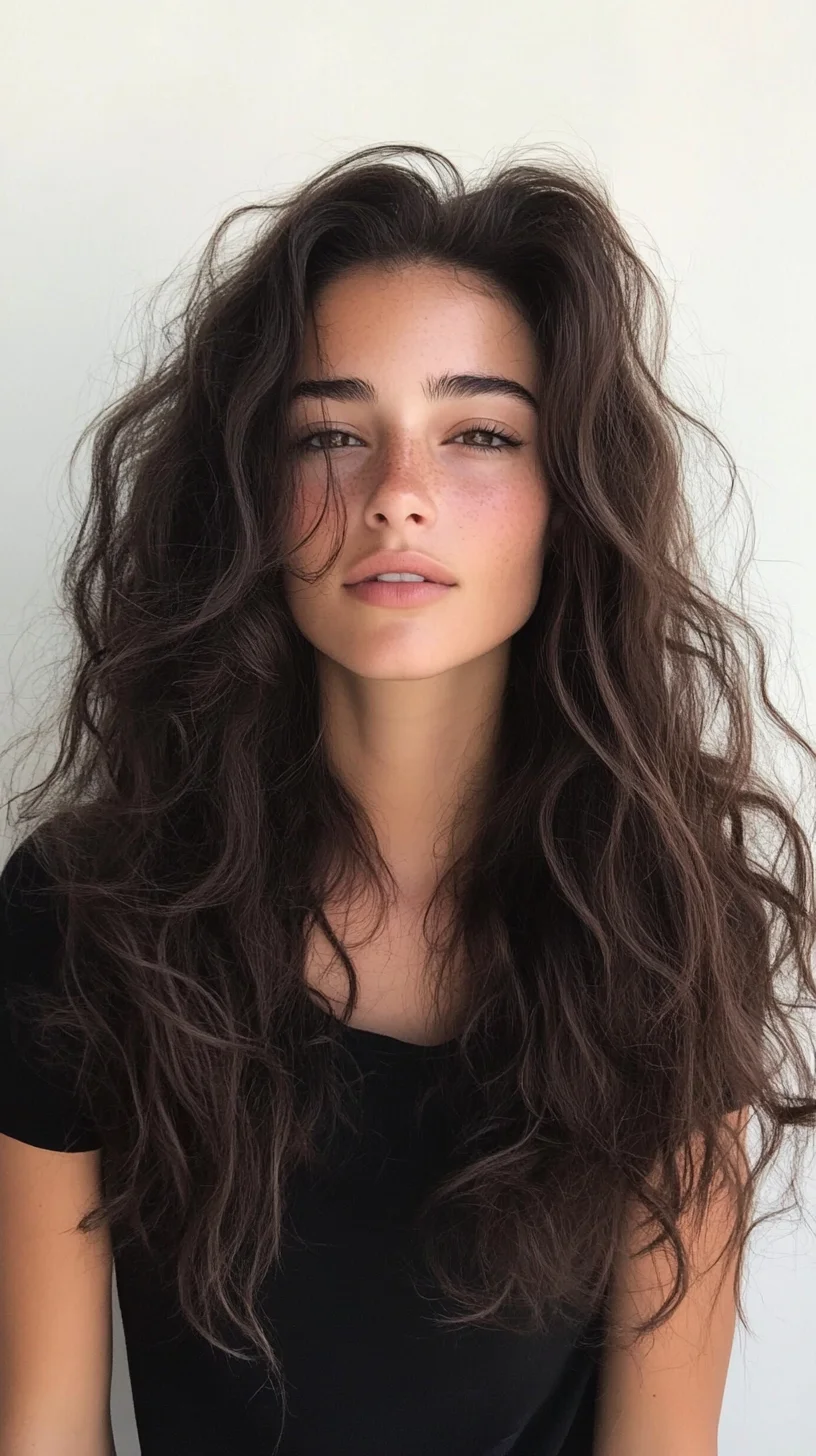 Effortlessly Chic: Embrace the Natural Volume of Loose Waves!