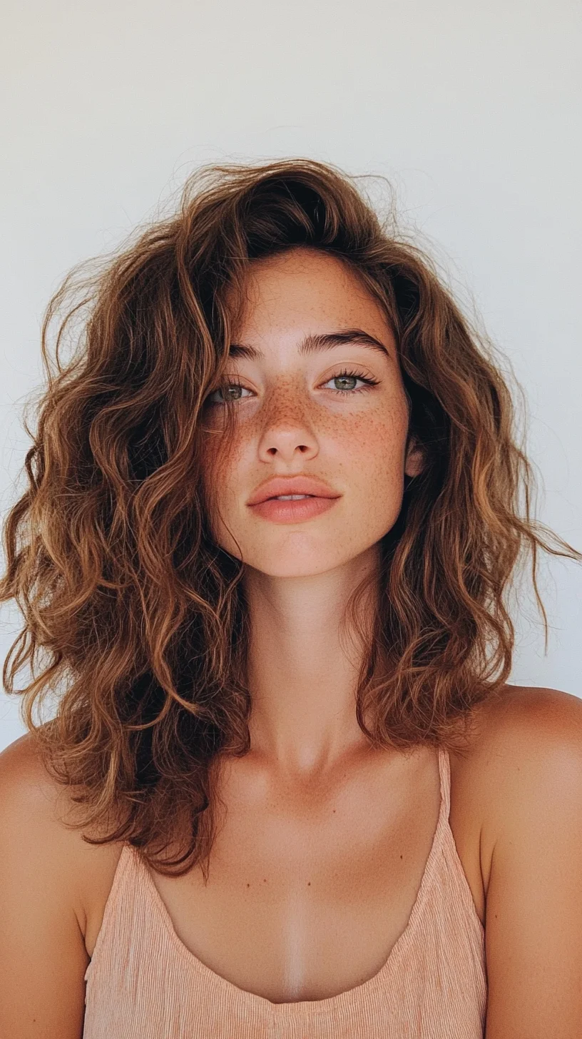 Effortlessly Chic: Embrace the Voluminous Natural Curl