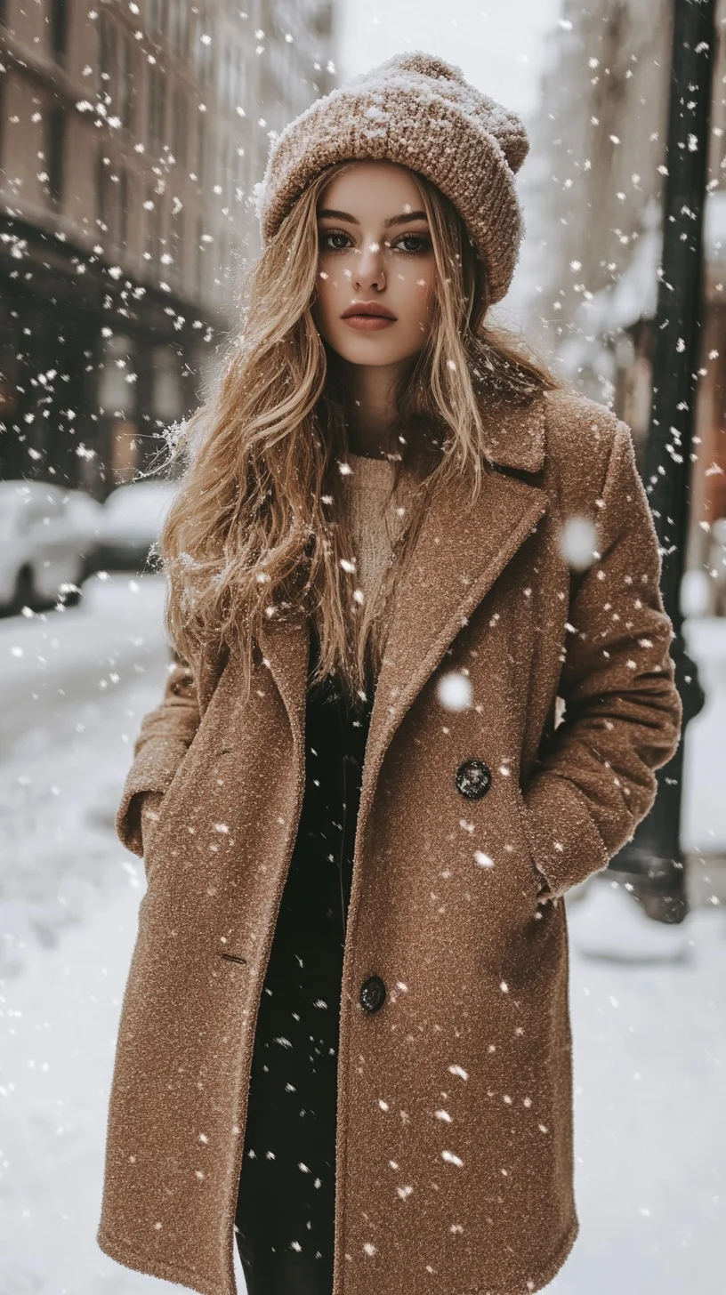 Effortlessly Chic: Embrace Winter Vibes with Cozy Layers and Timeless Elegance