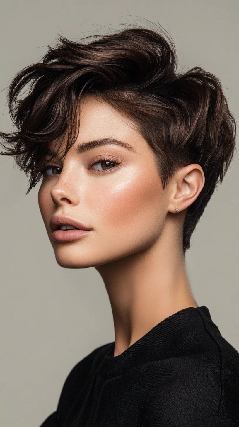 Effortlessly Chic: Explore the Textured Pixie Cut for a Modern Edge