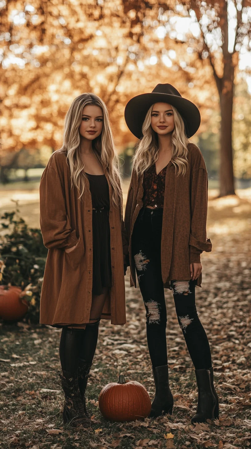 Effortlessly Chic Fall Vibes: Layered Looks for Cozy Autumn Days