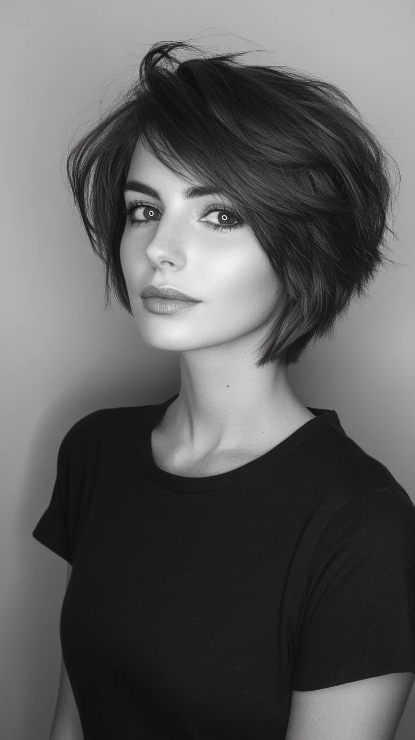 Effortlessly Chic Layered Bob: The Versatile Style You Need