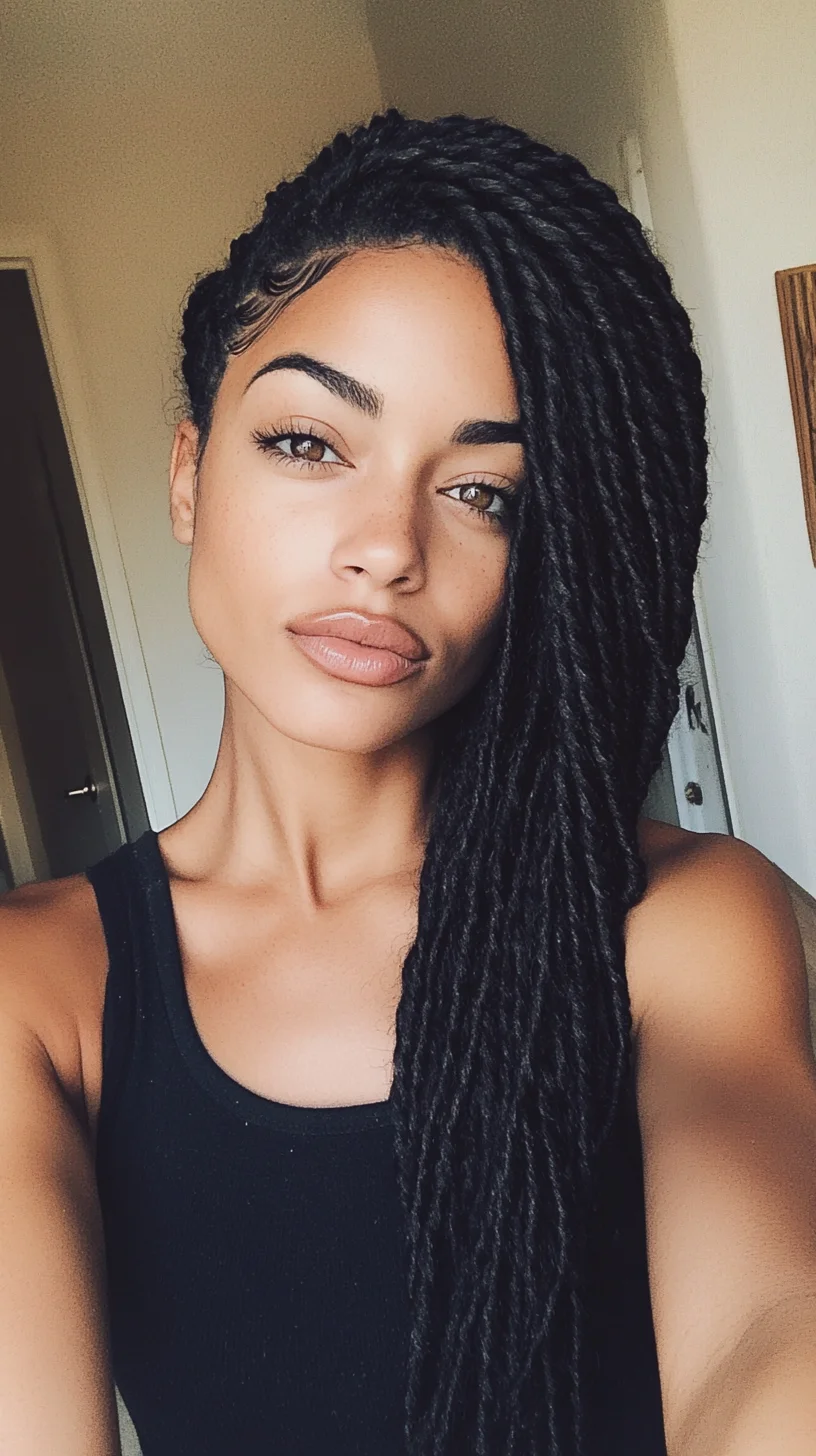 Effortlessly Chic Locs: The Perfect Blend of Style and Versatility