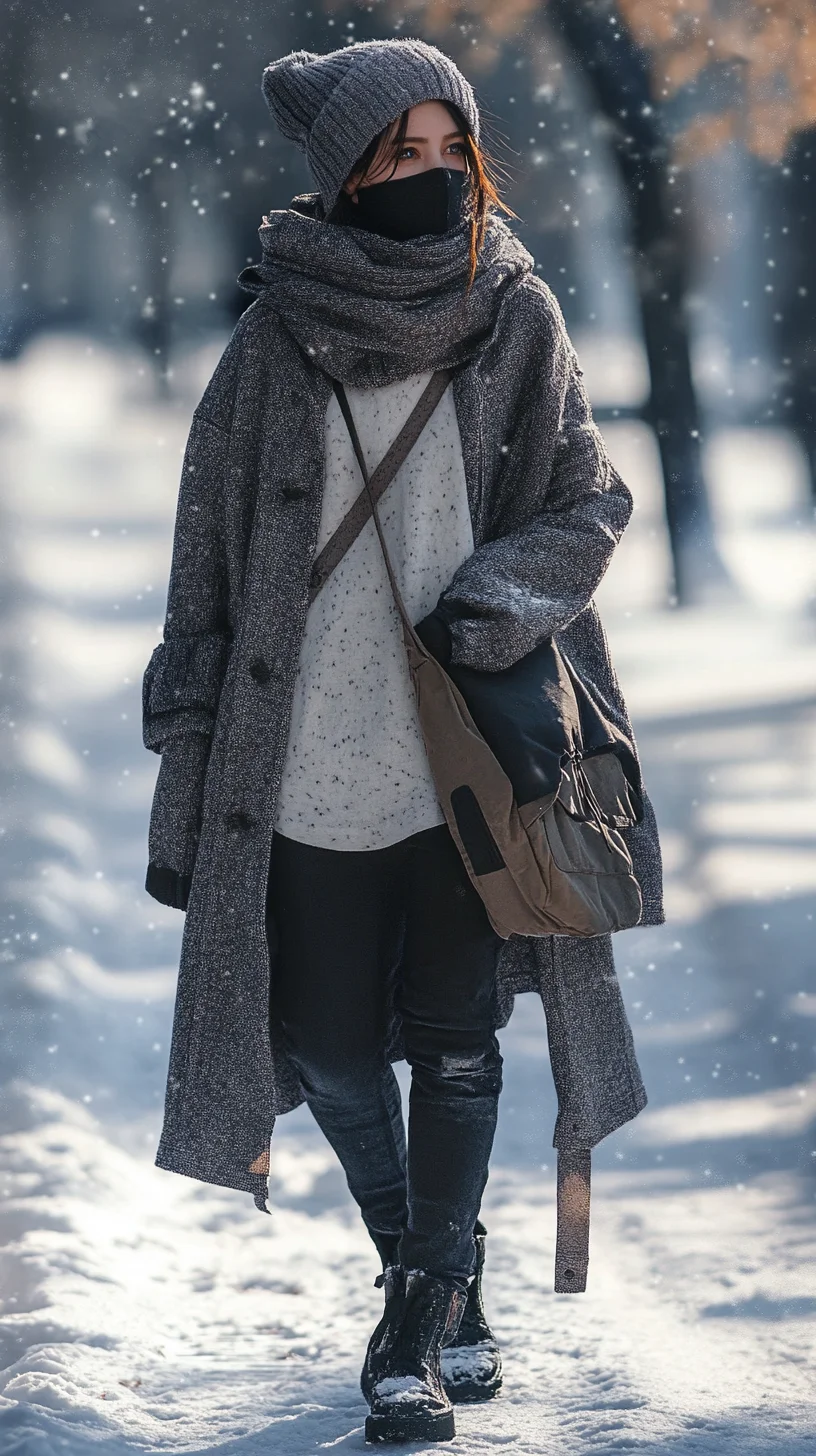 Effortlessly Chic: Mastering Cozy Layers for a Winter Walk