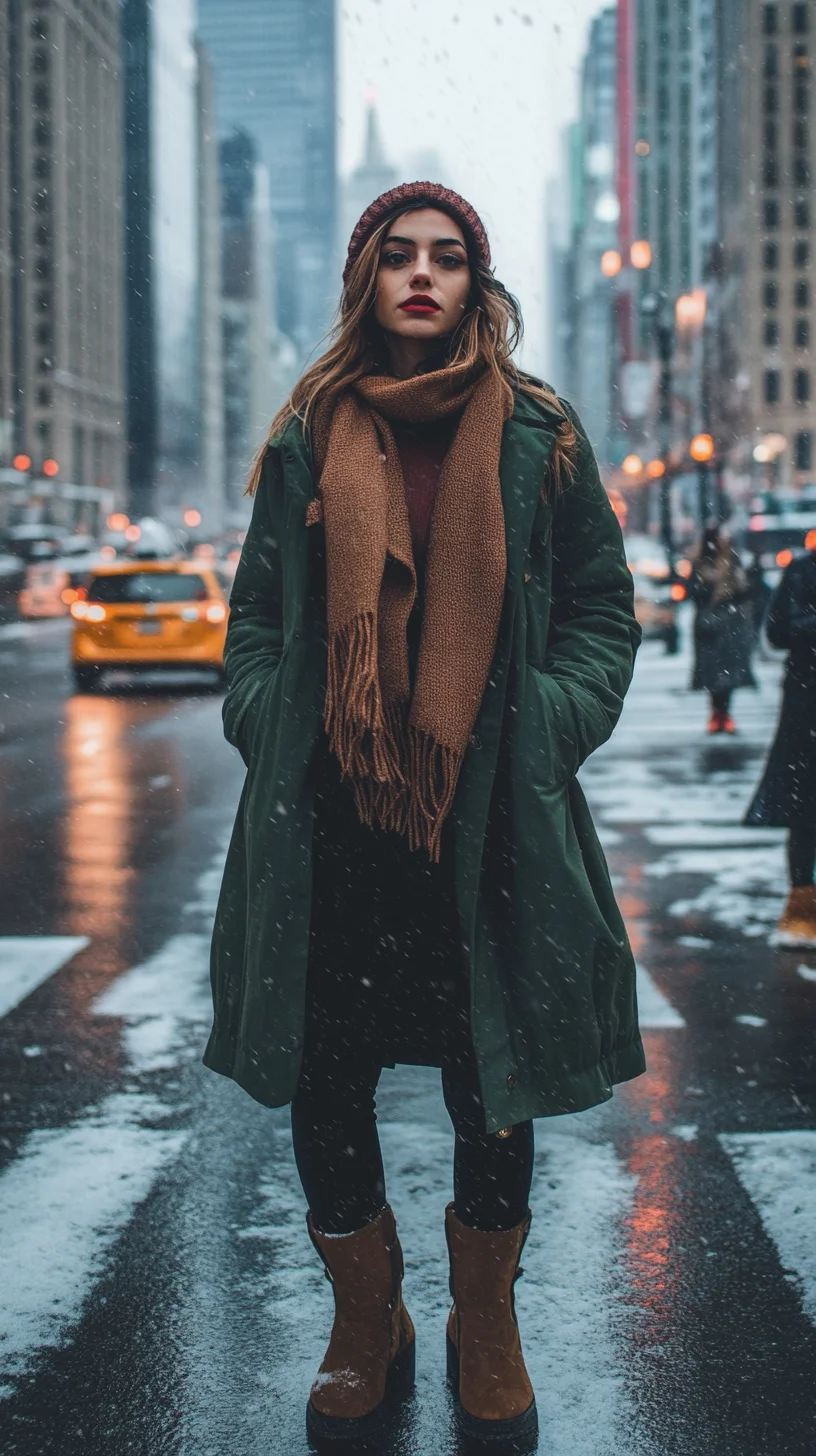 Effortlessly Chic: Mastering the Urban Winter Look with Cozy Layers