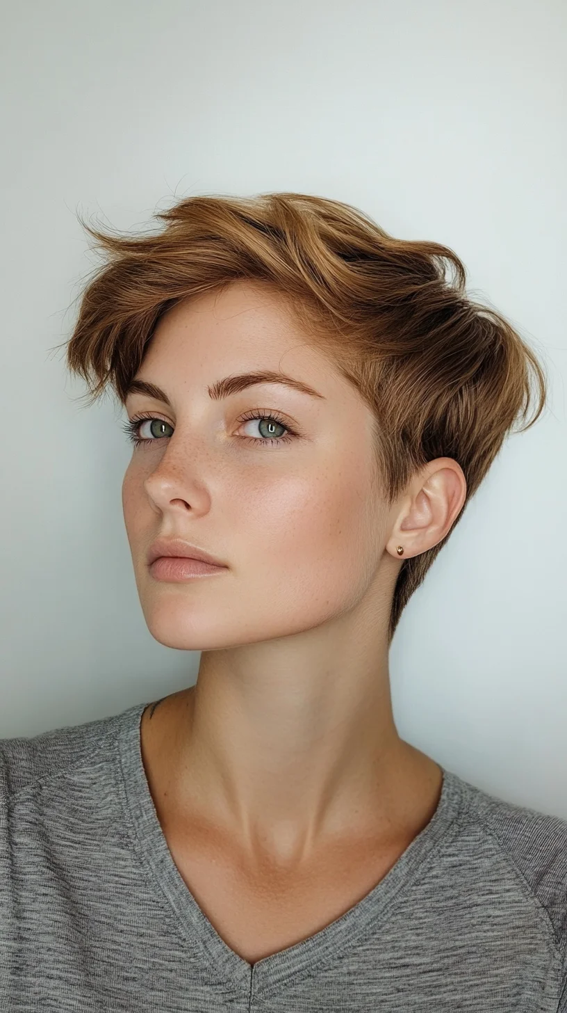 Effortlessly Chic Pixie Cut: A Versatile Style for Any Face Shape