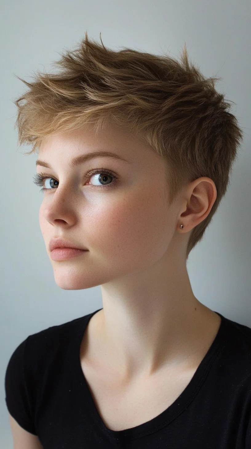 Effortlessly Chic Pixie Cut: A Versatile Style for Every Occasion