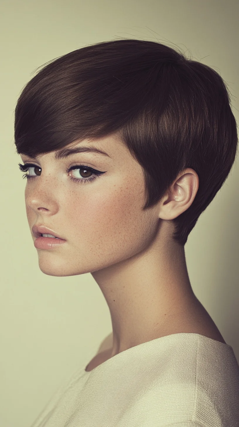 Effortlessly Chic Short Bob with Playful Layers