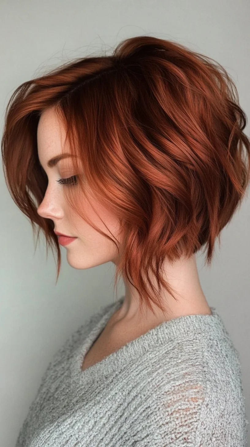 Effortlessly Chic Textured Bob: A Perfect Blend of Style and Versatility