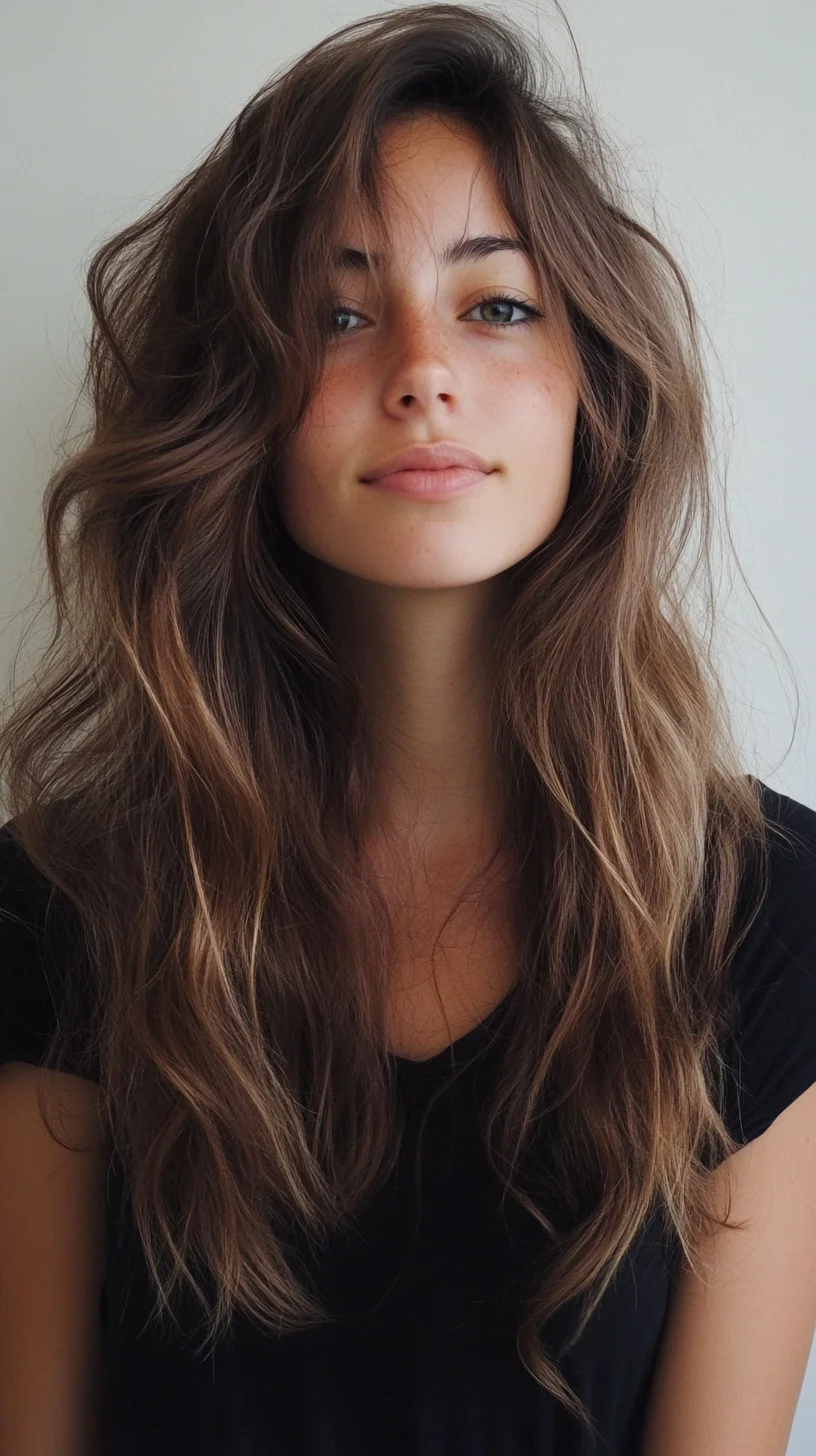 Effortlessly Chic: The Beachy Wave Hairdo