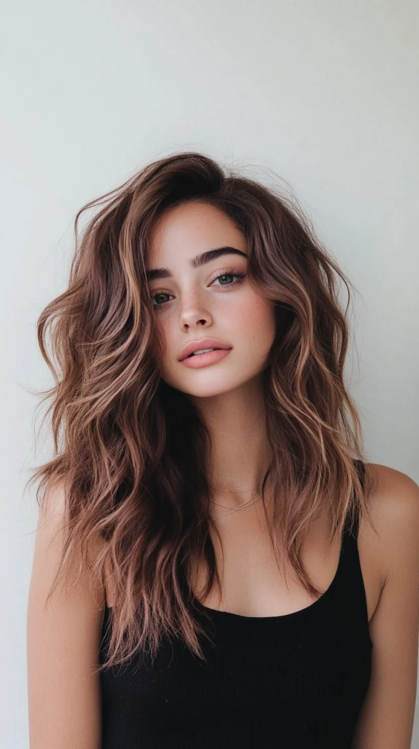 Effortlessly Chic: The Beachy Wave Hairstyle