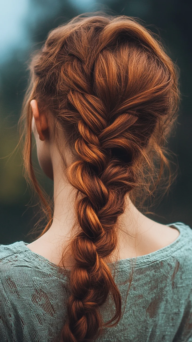 Effortlessly Chic: The Boho Braided Ponytail Perfect for Any Occasion