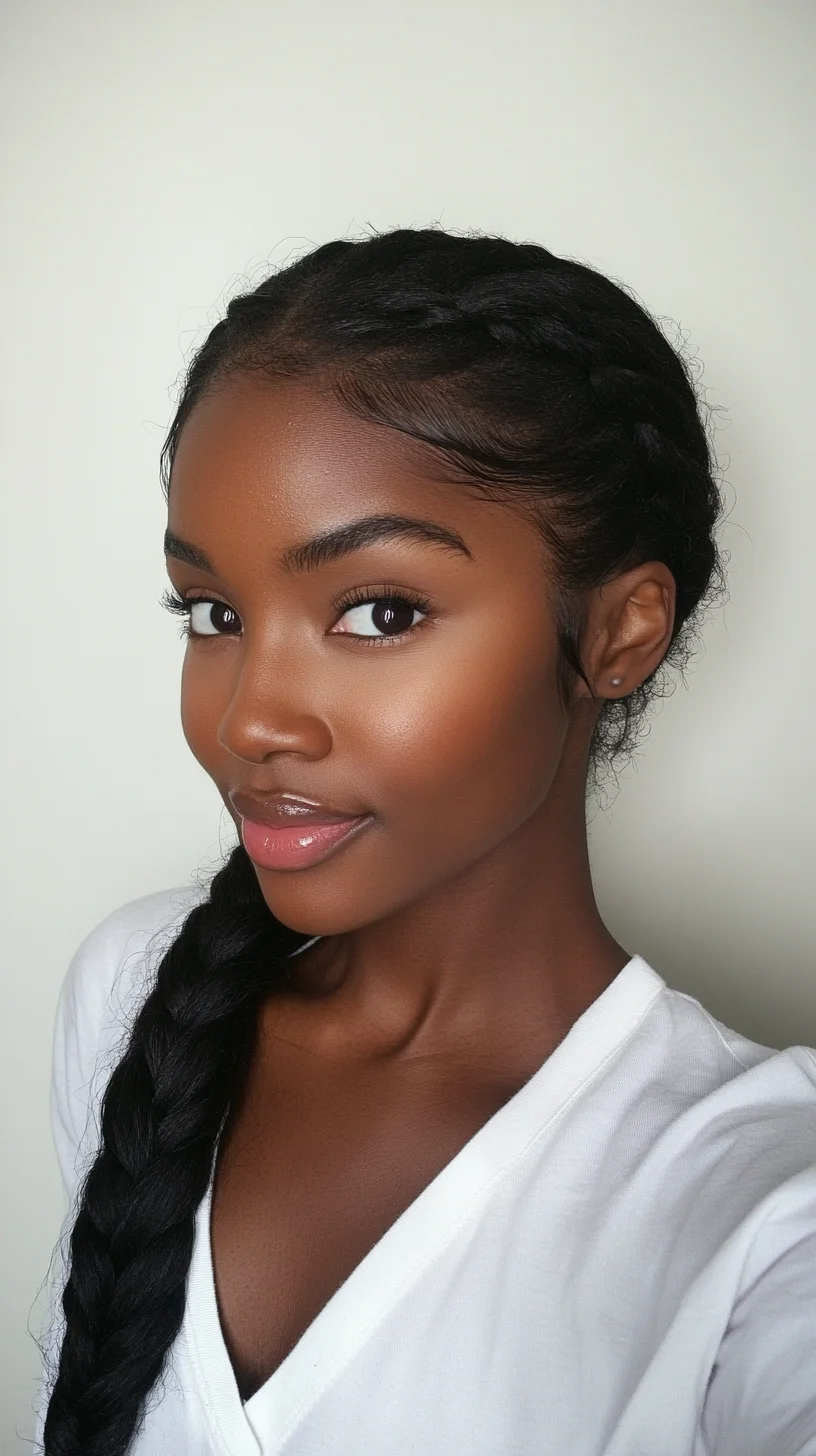 Effortlessly Chic: The Braided Side Braid for a Flawless Look