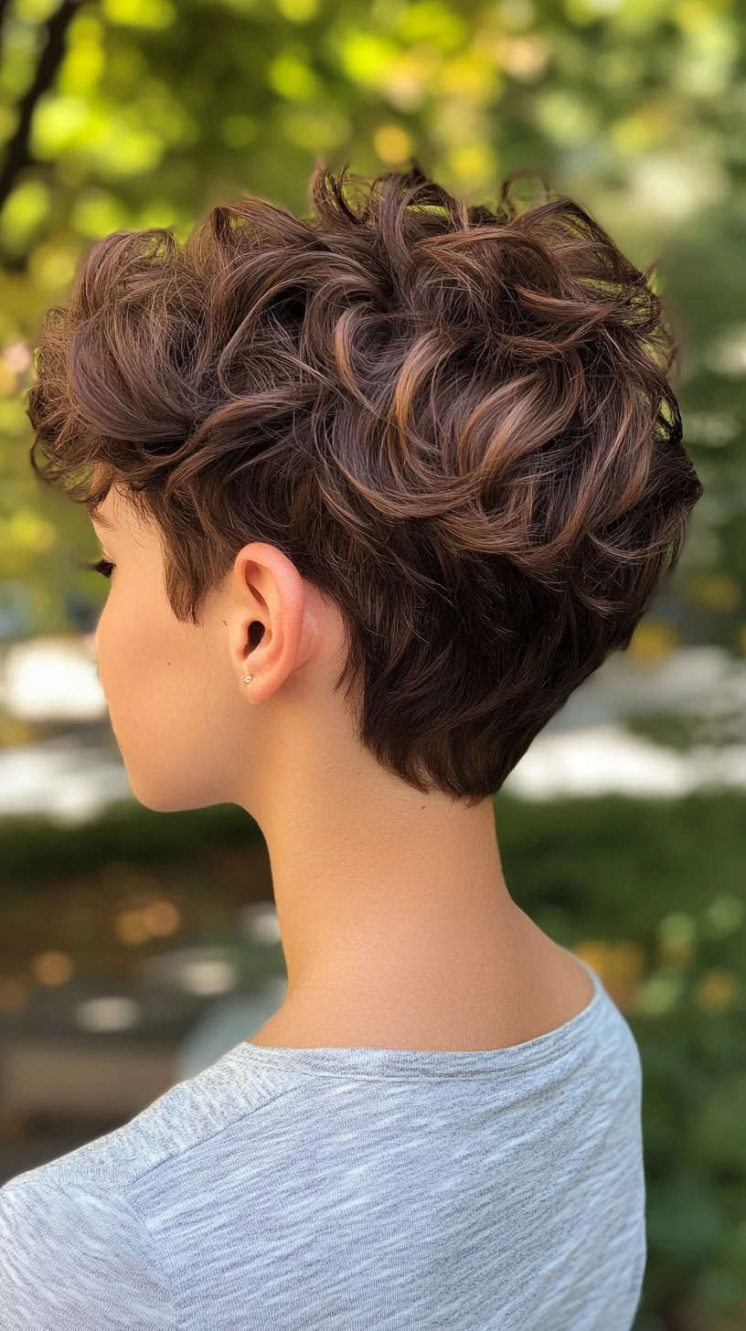 Effortlessly Chic: The Curly Pixie Cut for Modern Vibes