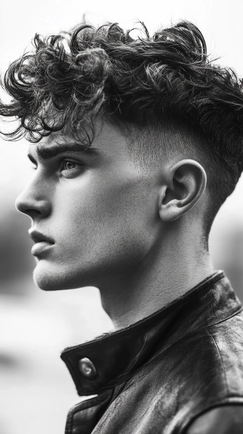 Effortlessly Chic: The Curly Undercut That Elevates Any Look