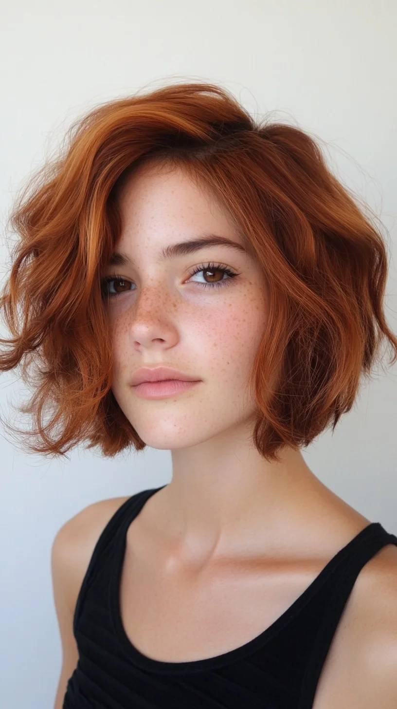 Effortlessly Chic: The Flirty Wavy Bob for Every Occasion