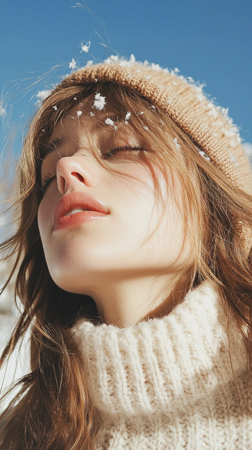 Effortlessly Chic: The Flowy Winter Mane