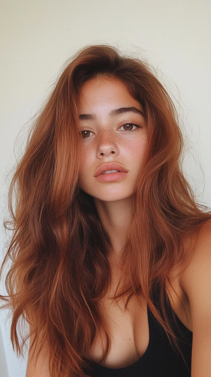 Effortlessly Chic: The Fluffy Beach Wave Hairstyle