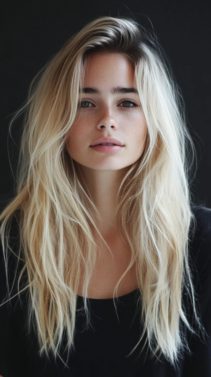 Effortlessly Chic: The Long Beachy Wave Look