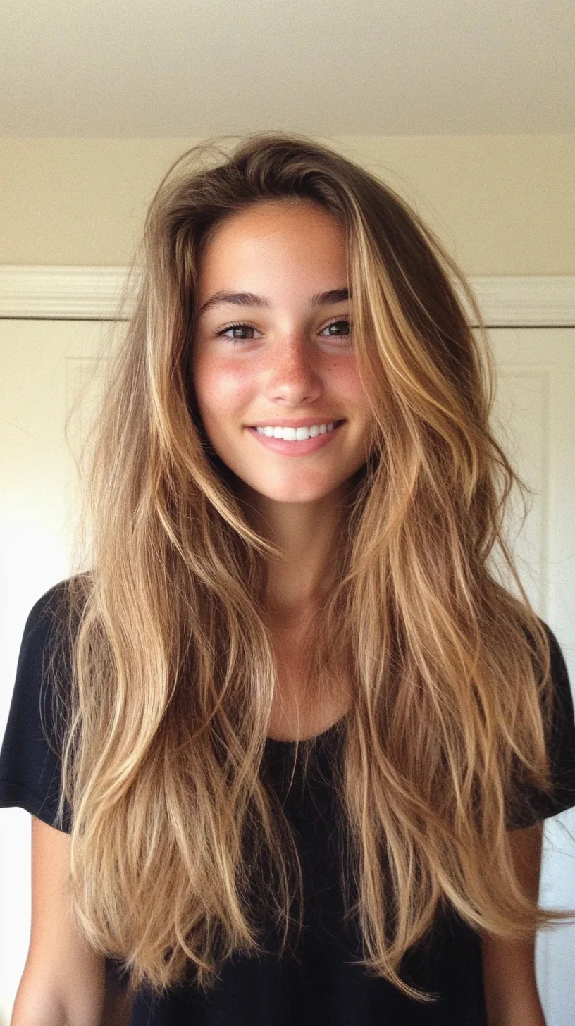 Effortlessly Chic: The Long, Luscious Wave Hairstyle