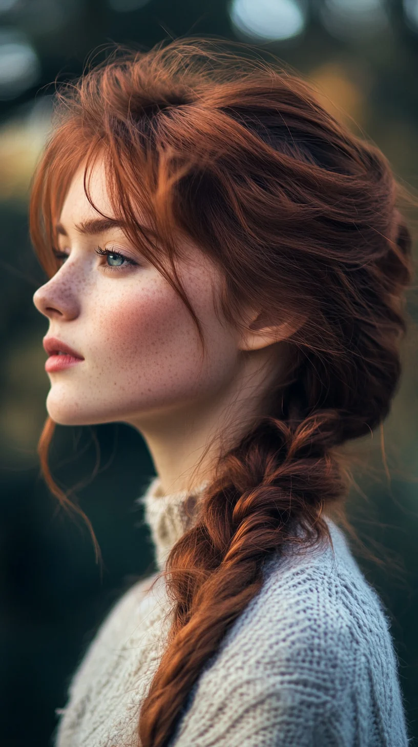 Effortlessly Chic: The Loosely Woven Braid for a Bohemian Vibe