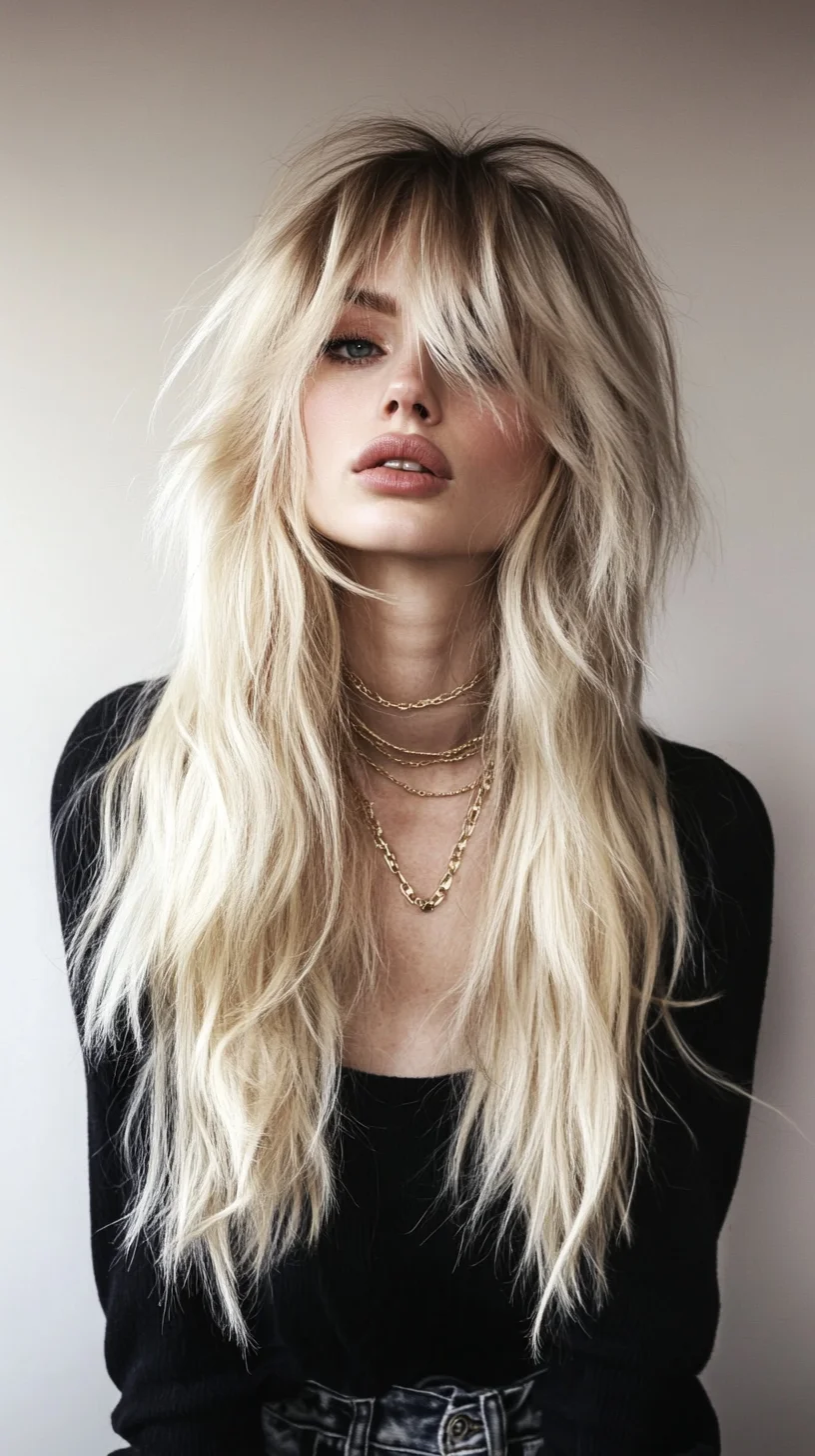 Effortlessly Chic: The Luscious Layered Hairstyle with Dreamy Volume