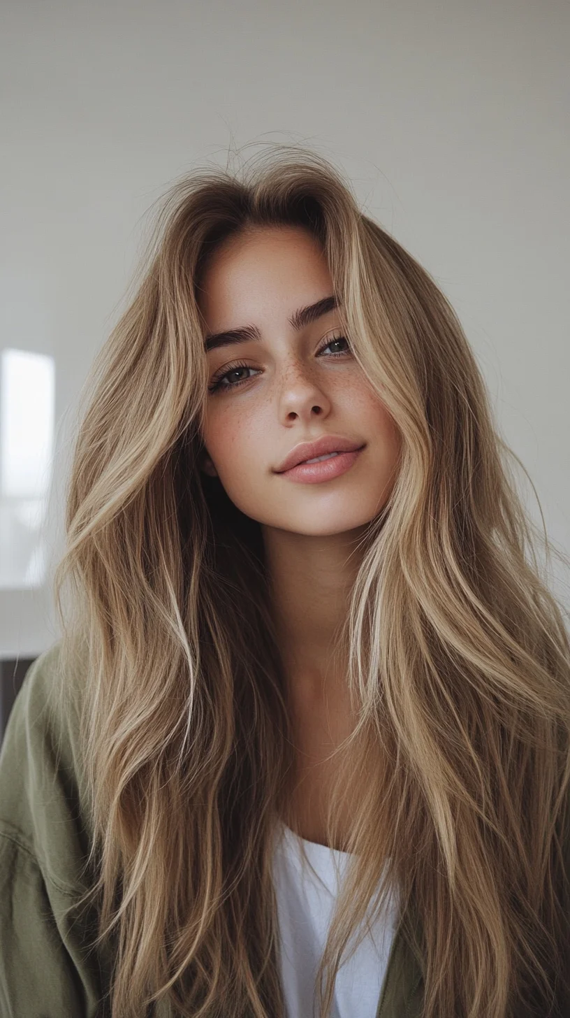 Effortlessly Chic: The Luscious Long Layered Mane