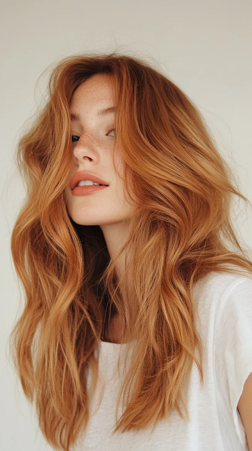 Effortlessly Chic: The Luscious Wavy Mane