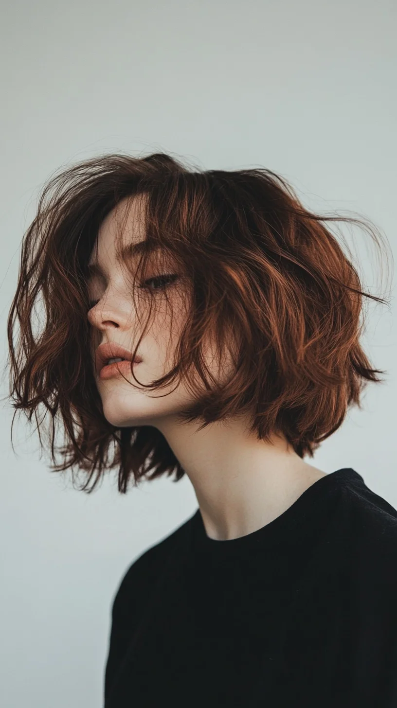 Effortlessly Chic: The Messy Bob Haircut