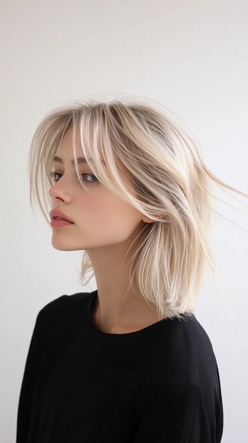 Effortlessly Chic: The Modern Beachy Bob